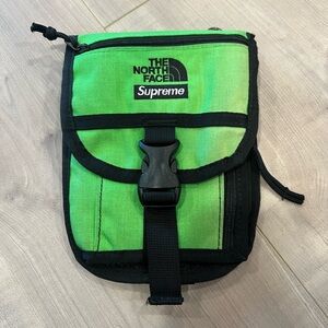 The North Face x Supreme Green Crossbody Bag